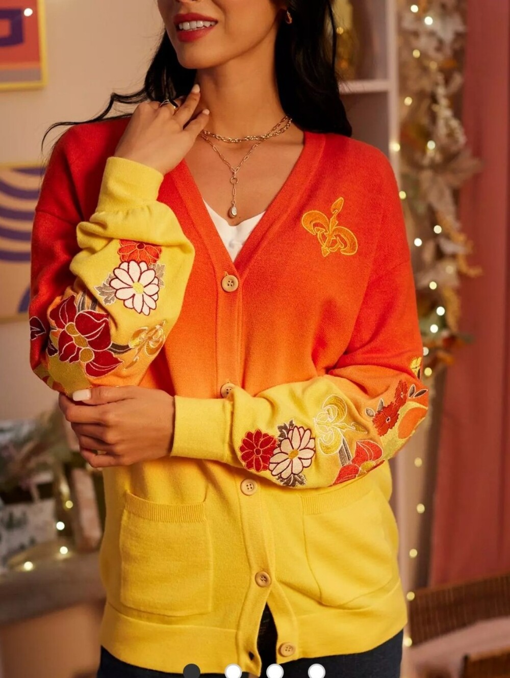 Rare NWT Her Universe Star Wars Padme Amidala Ombre Cardigan - Picture 2 of 12